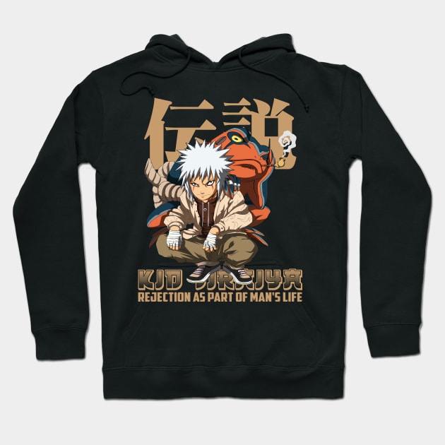 Kids Jiraiya Hoodie by DISCRAFT 13